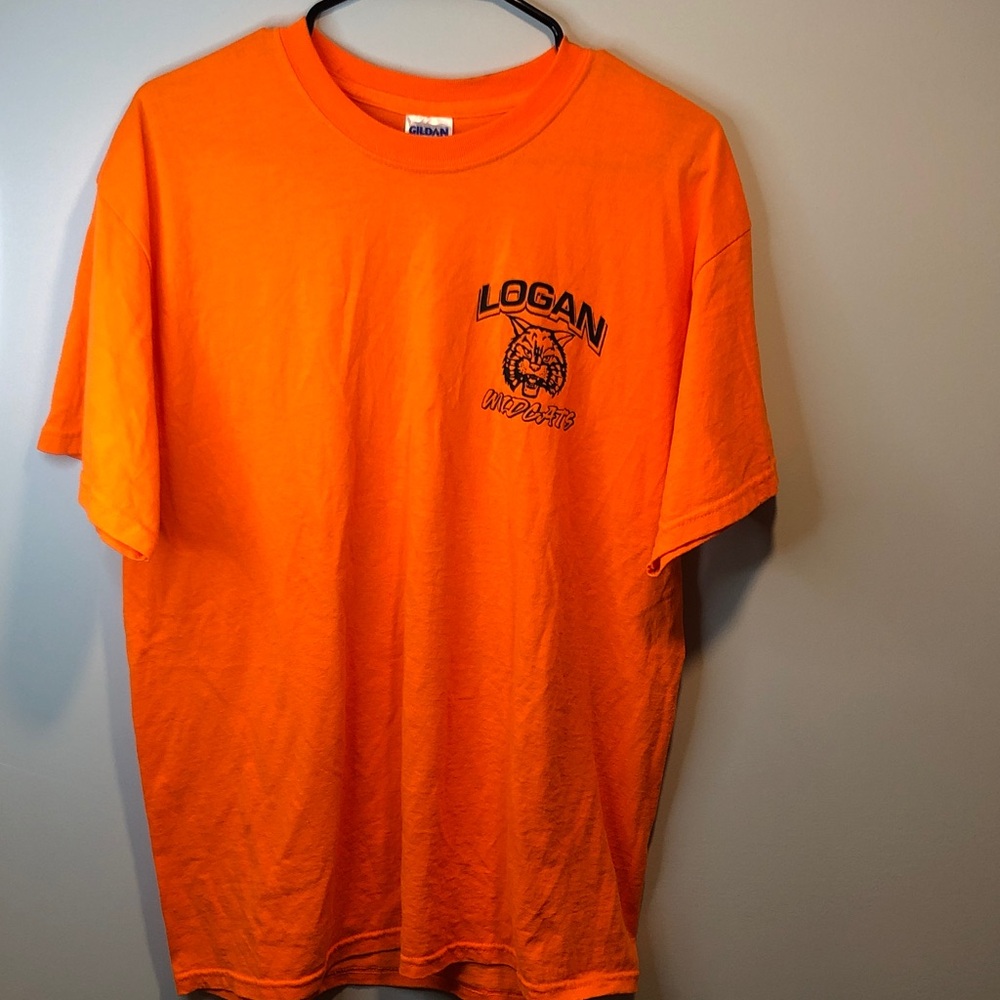 GILDAN Men’s Orange T-Shirt